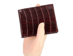 Genuine alligator leather wallet, for men or women, best gift