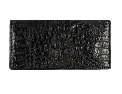Men's wallet Genuine caiman crocodile leather long wallet