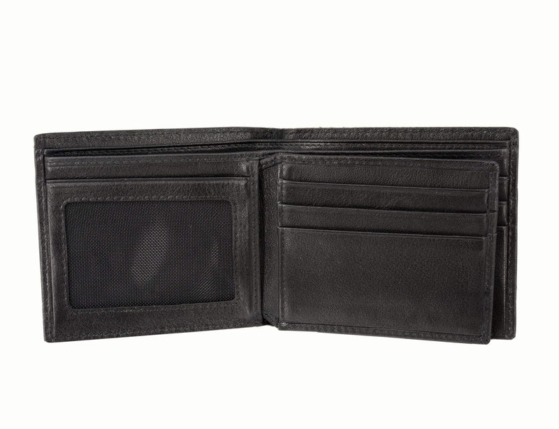Men's wallet genuine crocodile leather, caiman short wallet