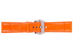 錶帶 尼羅鱷魚皮革 訂做錶帶 橘色 - FOBO CROCODILE